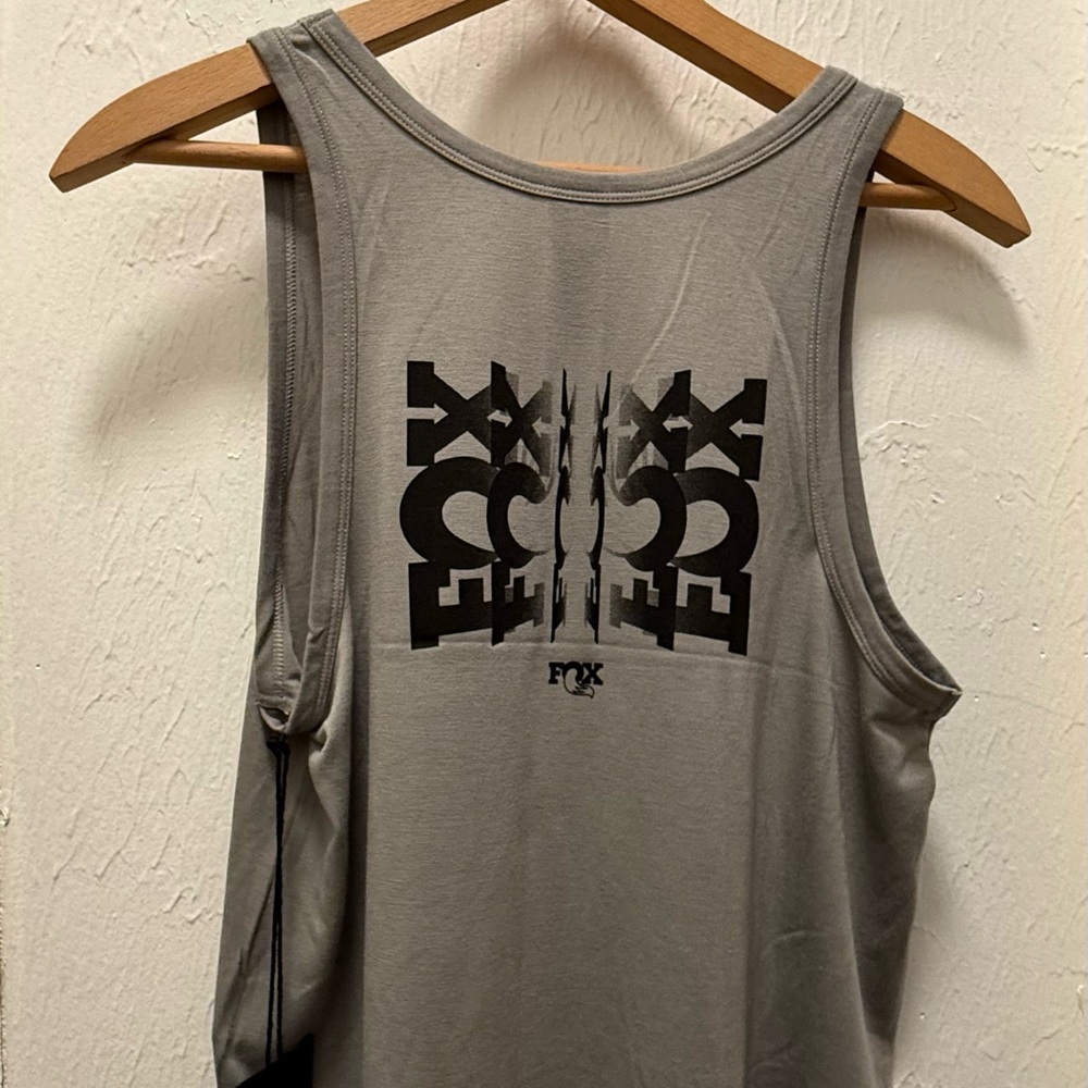 Fox Women’s Triumph Gray Tank Top Size XS